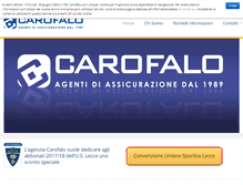 Tablet Screenshot of carofalo.com
